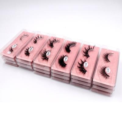 China Latest Fluffy Lashes Eye Lashes OEM Dramatic High Quality Natural Mink Eyelashes Wholesale for sale