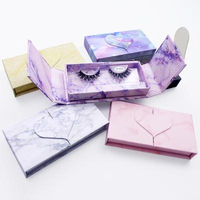 China Fluffy Strands 10mm-20m 3d Mink Lashes Wholesale Natural Lashes With Dramatic Box for sale