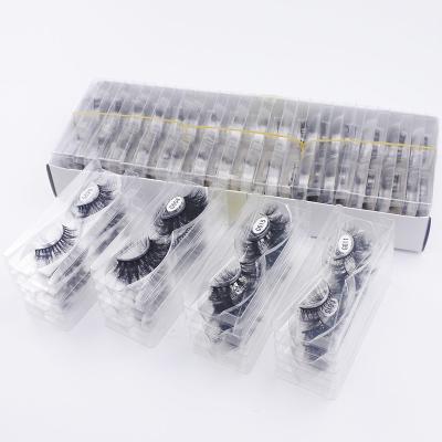 China Mink Lashes With Clear Fluffy Lashes Natural Fluffy Eyelashes 10mm-20mm Wholesale for sale