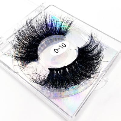 China Fluffy Lashes Real Mink Eye Lashes Self Design Boxes Natural Handmade Eyelashes Wholesale for sale