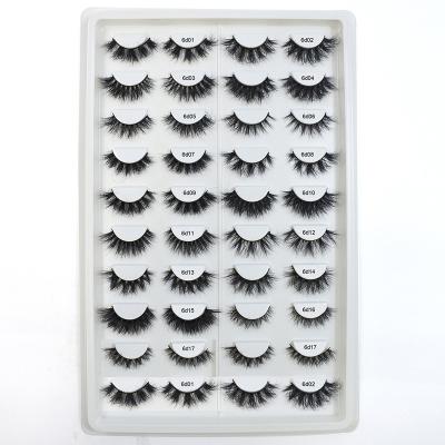 China Fluffy Mink Lashes 3D Volume Band Lashes Private Label Customization Lash Packaging Box Fluffy Mink Lashes Wholesale Seller for sale