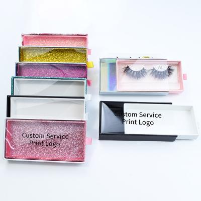 China Lash Box Custom Wholesale Custom Logo Lash Box Eyelashes Packaging Lash Box Factory for sale