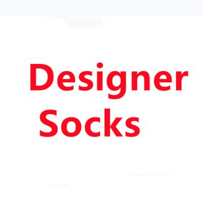 China 2021 Latest Designer Brand Breathable Medium Tube Cotton Socks, Letter Print Socks For Women [Promotion] for sale