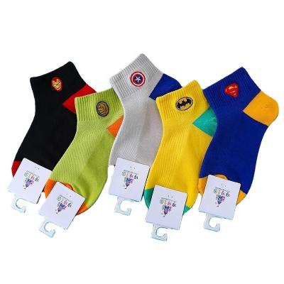 China Breathable Combed Cotton Socks For Kids Spring And New Embroidered Summer Children's Socks for sale