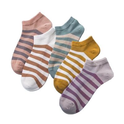 China Antibacterial Jacquard Cotton Needle Socks Women Candy Color Variety Soft Crew Socks For Cotton for sale