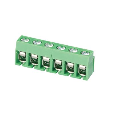 China DG126 XY126 KF126 5.0mm PCB Screw Terminal Block Replace Phoenix XY126V-5.0 for sale