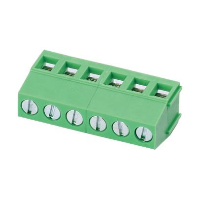 China XY128R PCB Screw Terminal Block 5.0mm Pitch Spring PCB Terminal Blocks 90 Right Angle Led PCB XY128RA-5.0 for sale