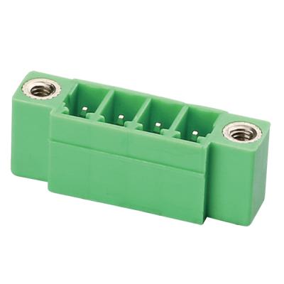 China Male Green XY2500VFS Pitch PCB 3.5mm 3.81mm Terminal Blocks Pluggable Terminal Blocks XY2500VFS for sale