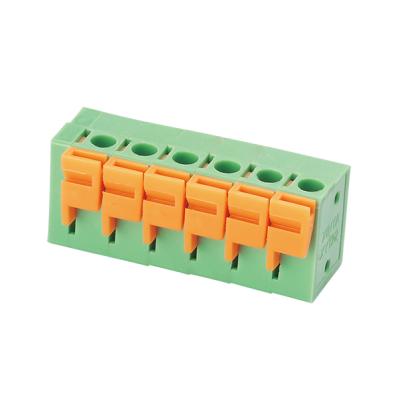 China XINYA XY122 Hot Sale 4 Recess 5.08 Mm Spring Terminal Block Connector XY122V-5.08 for sale