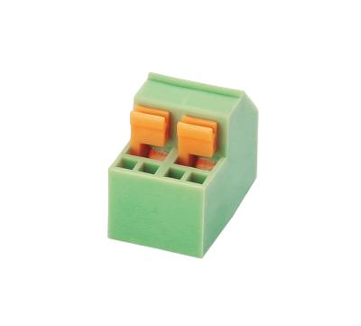 China XINYA5.08 mm Pitch PCB Spring Clamp Terminal Block For PCB Mount Assemblable XY237 for sale