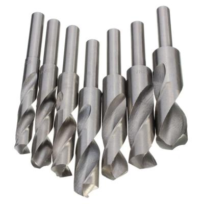 China High Quality Metal Drilling 1/2 Reduce Shank HSS M2 Fully Ground Drill Bits For Metal Wood Plastic for sale