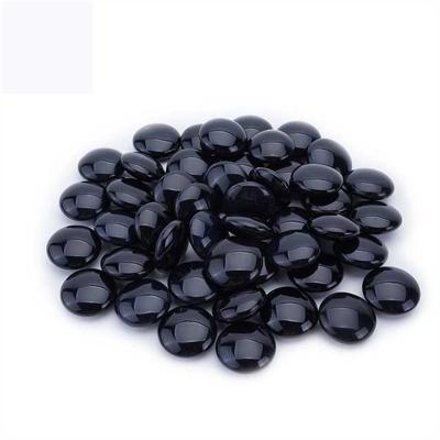 China Brainstorming Game Go Game Pieces High End Black Agate For Gathering And Entertaining Weiqi Stones for sale