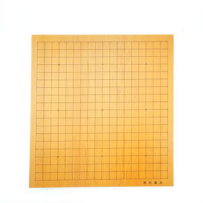 China 3cm dual function thickness Na printing line hemlock go game weiqi board new torreya go board for sale