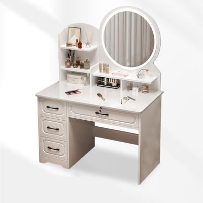 China Take Competitive Mirror Price Custom Modern Simple European Style Furniture Dresser Set for sale