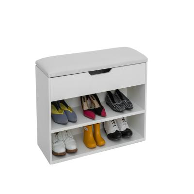 China Wholesale Modern Design Wooden Style Cheap Customizable Seatable Shoe Cabinet for sale