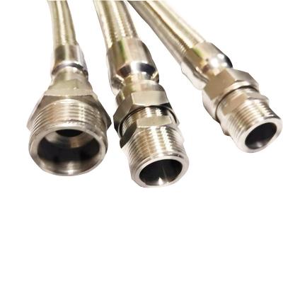 China Mentally Explosion Proof 304 Flexible Metal Hose Lower Prices EXW Joint Stainless Steel Metal Conduit Flexible Electrical Pipe for sale