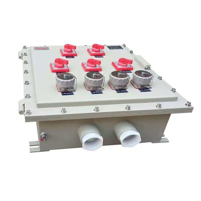 China Iron (Carbon Steel)-- Optional Atex Certified Enclosure Control Box IP65 Purchase Explosion Proof Junction Box With Terminal Strip for sale