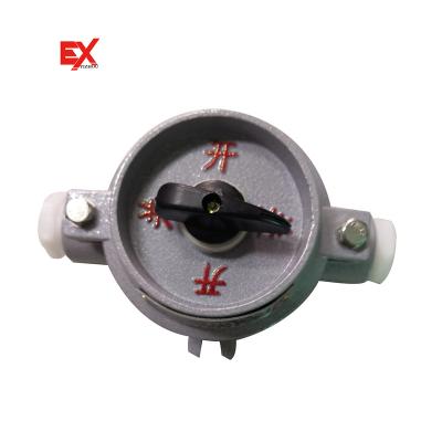 China SW-10 IP65 Die Casting Aluminum Alloy Illumination Industrial Electrical Dust Proof Explosion Proof Lamp Switch Box for sale