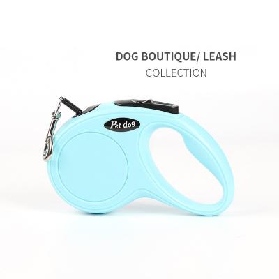 China Automatic Puppy Cat Traction Rope Belt Leash Dog Retractable Dog Leash Lights For Small Medium Dogs Pet Products for sale