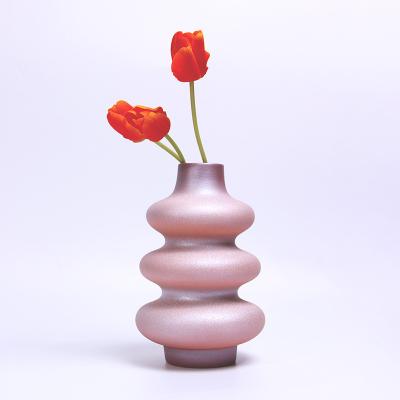 China Nordic Minimalist Decor Vase Home Minimalism Ceramic Vases for Decorative Decoration Flower Vase Coffee Table Dry Dining Table for sale