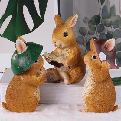 China Traditional Squirrel Figurine Home Decoration Accessories Garden Decor Animal Statue for sale