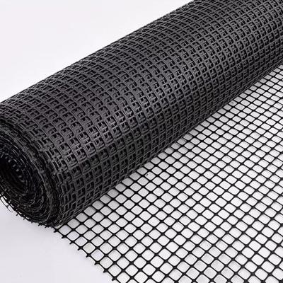 China Traditional geogrid composite geotextile warp knitting polyester geogrid for sale