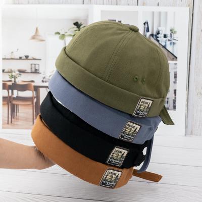 China Wholesale COMMON patch baseball cap brimless empty hat for sale