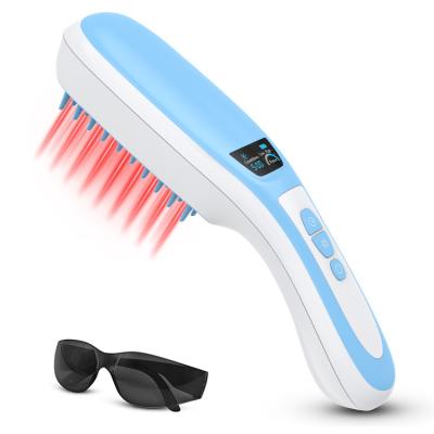 China Cold Loss Prevention Laser Hair Growth Comb LLLT Low Level Laser Device Laser Hair Loss Treatment Anti Loss For Hair Regrowth for sale