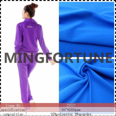 China Plain wholesale elastane 92%polyester and 8%spandex from tactel knit fabric. for sale