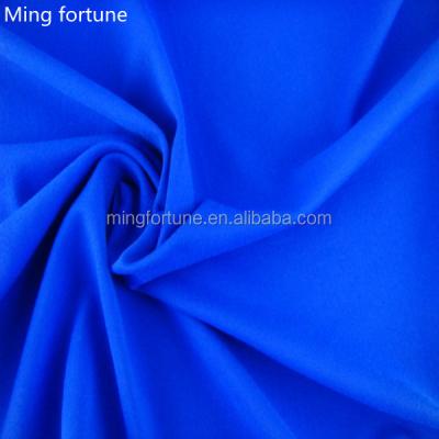 China Simple waterproof polyamide 90% elastan fabric 10% spandex blue white wholesale fabric in yoga field for sale