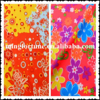 China plain polyester fabric for print polyester spandex swimwear fabric/sublimation floral prints/print lycra fabric new for sale