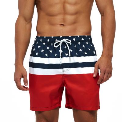 China Anti-Wrinkle Quick Dry Men's Board Shorts Summer Beach Surfing Man Swim Shorts Sports Gym Hybrid Home Shorts Plus Size for sale