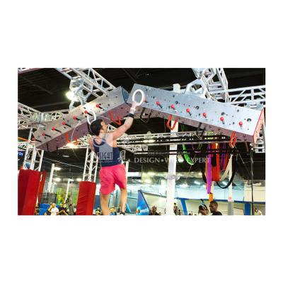 China With Protective Net 2018 Little Ninja Warrior Project With Floating Inflatable Obstacle Course For Sale for sale