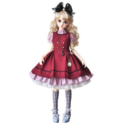 China Cute Fashion Dress Set 1/6 BJD Doll Girl Dress Set Accessories BJD SD Doll Girl DIY Dress Up Toy Accessories for sale