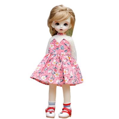 China Cute Custom High Quality Floral BJD Skirt Fashion 1/6 BJD SD Ball Joint Doll Clothes for sale