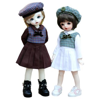 China 2020 New Fashion BJD Campus Style Clothing High Quality BJD Doll Clothes Cute Manufacturer for sale