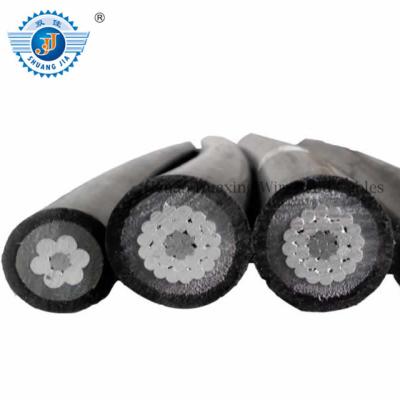 China AL-steel/XLPE ABC Type Aerial Light Cable Wire JKLV/JKYJ 33kv ABC Electric Aerial Light Cable for sale