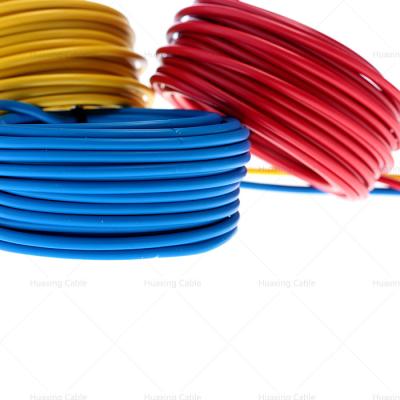 China Underground 1.5mm, 2.5mm, 4mm, 6mm House Wiring Electrical Copper Conductor PVC Cable for sale