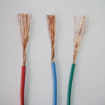 China Underground Copper Conductor Material PVC Coated BV / BVR Electrical Wire for sale