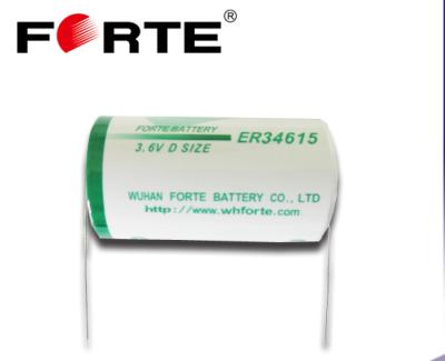 China 3.6V 20000mah ER34615H D Li-SoCl2 battery could replace LS33600 D for sale