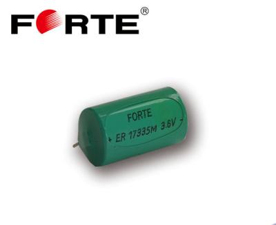 China GP Batteries ER17335 2200mAh 3.6 Volt 2/3A Lithium Battery For GPS, Gas Meter, Water Heating Meter 2/3 A for sale