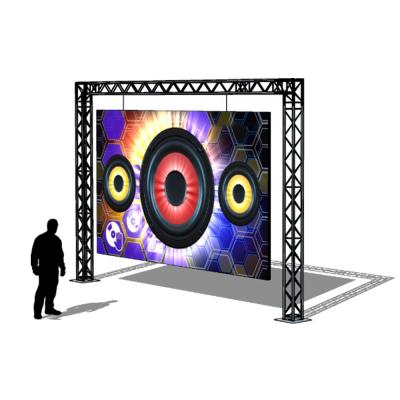 China Outdoor stage rental light concert full color led backstage video price P3.9,giant outdoor led screen display P3 for sale