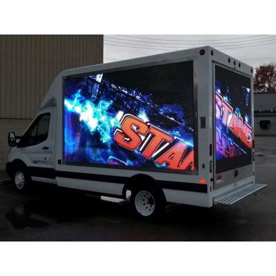 China Outdoor Digital Mobile Truck Led Signs Display 6000nits p10 Full Color Outdoor Screens Led Mobile Advertising Vehicle / Van / Truck Mounted LED Digital Billboard For Sale for sale