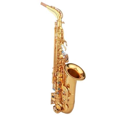 China Gold Lacquer Quality EB Alto Saxophone from Alibaba China Nice Supplier for sale