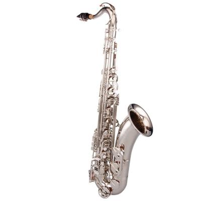 China Tenor saxophone popular superior classic structure nickel plated bB grade tenor saxophone for sale