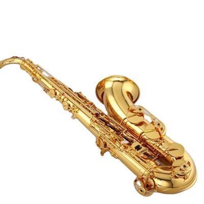 China Saxophone Customized Tenor Saxophone For Chinese Gold Lacquer Woodwinds For Performance for sale