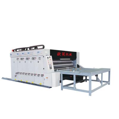 China Factory Corrugated Cardboard Machine Flexo Ink Printing Slot Machine for sale