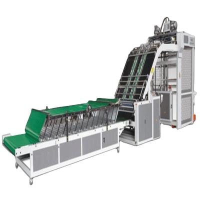 China Semi-automatic food safety high standard flute laminator machine for sale