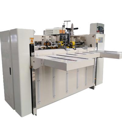 China Semi Automatic Corrugated Food Machine Box Making Corrugated Stitching Stapler Machine for sale