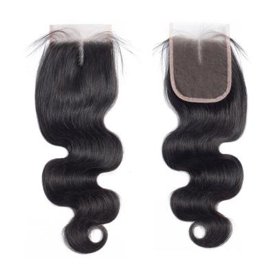 China Brazilian Body Wave Grade 8A Factory Wholesale Price Virgin Hair Closure Body Wave for sale